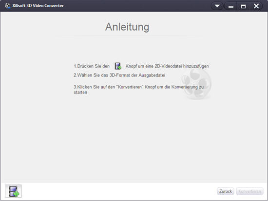 Xilisoft 3D Video Converter, 2D in 3D umwandeln