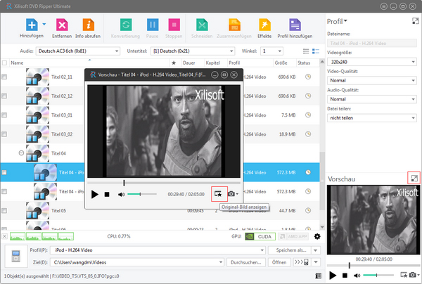 Xilisoft DVD Ripper Ultimate