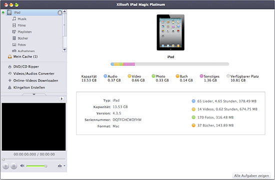 ipad magic for mac- ipad verwalten
