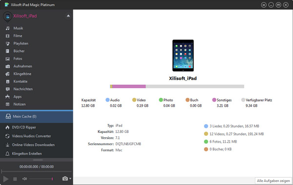 ipad magic platinum- ipad verwalten