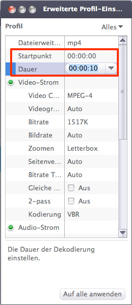 Video nach MP4 konvertieren unter Mac OS