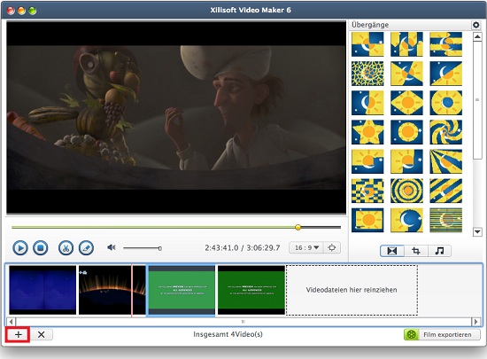 Xilisoft Video Maker for Mac Anleitung