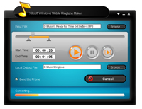 Windows Mobile Klingelton Maker - MP3 Klingelton erstellen