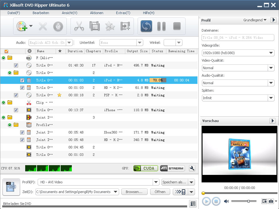 Xilisoft DVD Ripper Ultimate